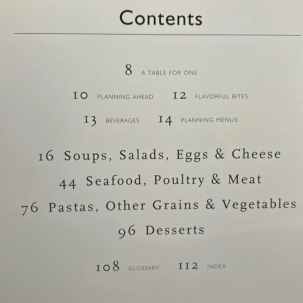 Williams Sonoma Cooking for yourself cookbook